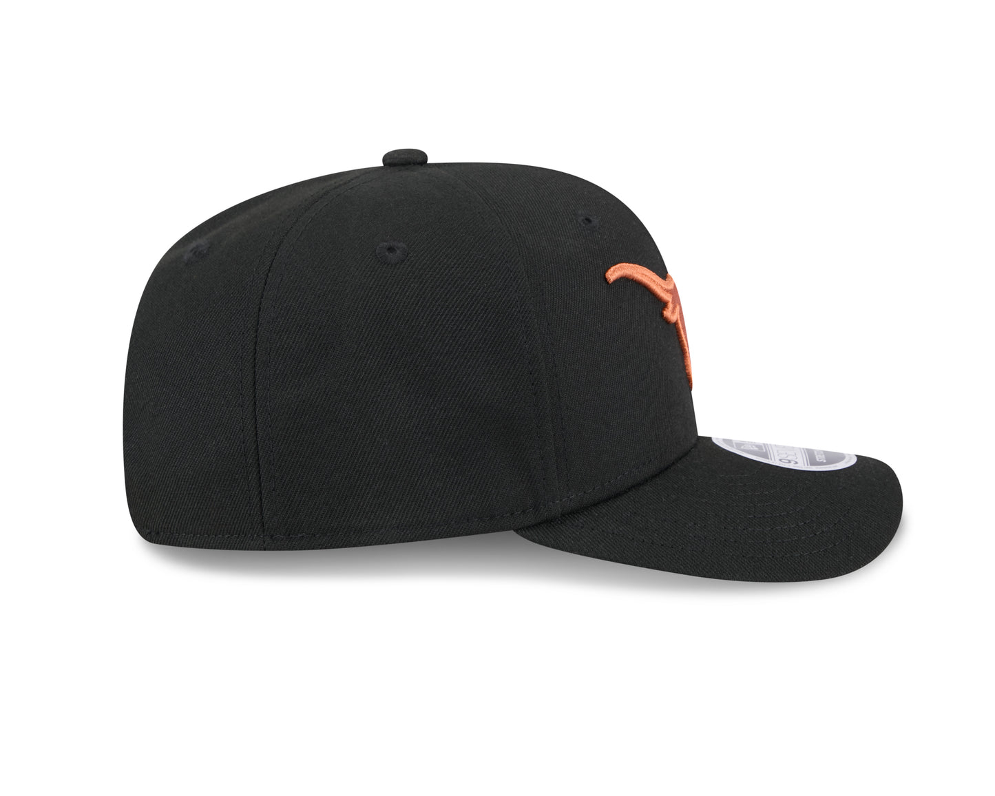 Texas Longhorns New Era Black 9SEVENTY Adjustable Hat