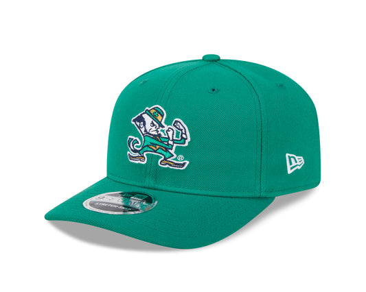 Notre Dame Fighting Irish Mascot New Era Green 9SEVENTY Adjustable Hat