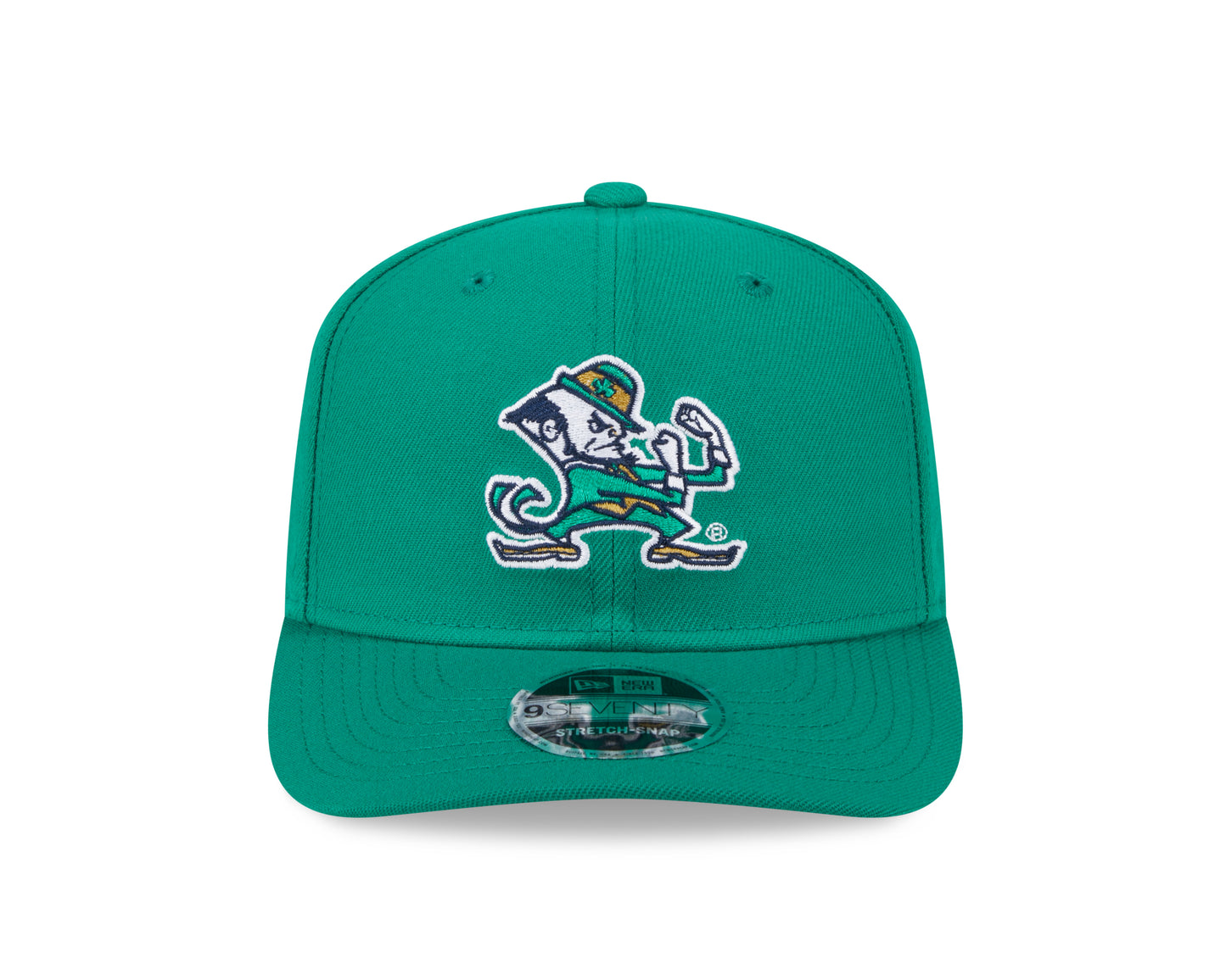 Notre Dame Fighting Irish Mascot New Era Green 9SEVENTY Adjustable Hat