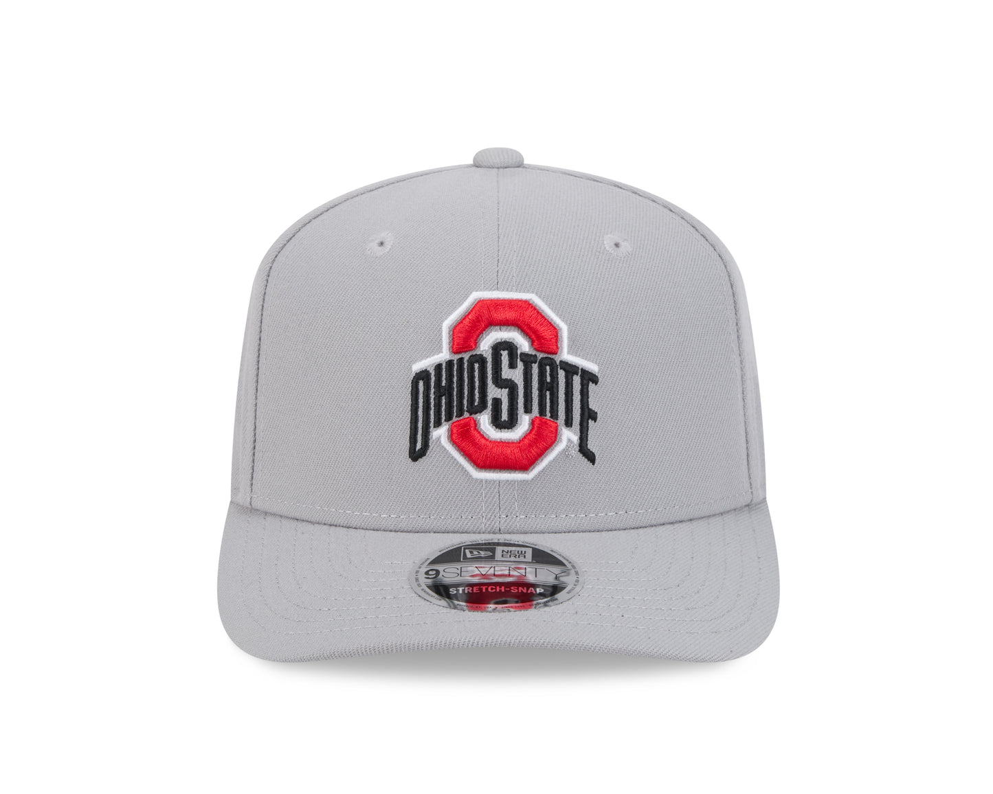 Ohio State Buckeyes New Era Gray 9SEVENTY Adjustable Hat