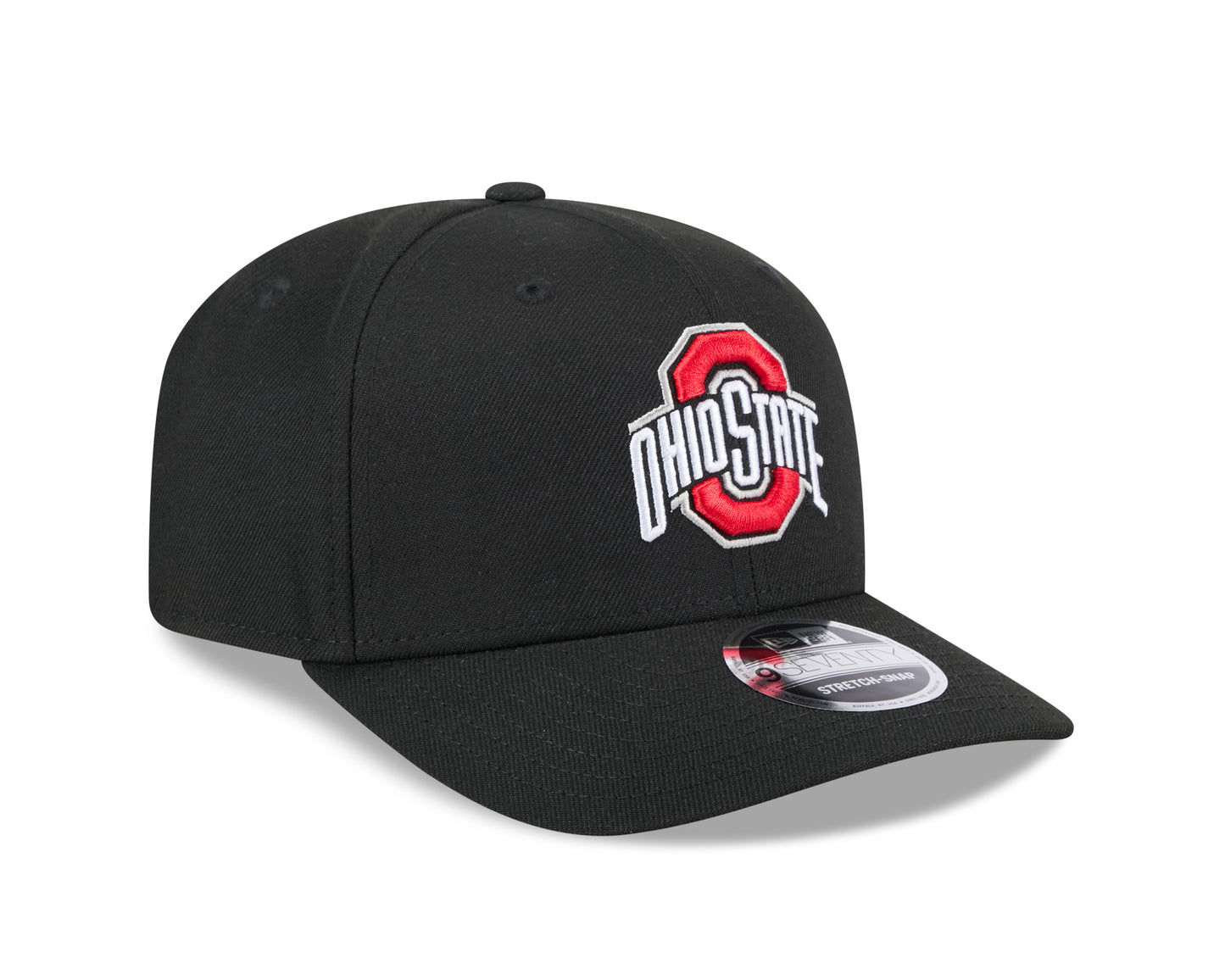 Ohio State Buckeyes New Era Black 9SEVENTY Adjustable Hat