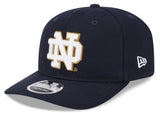 Notre Dame Fighting Irish New Era Navy 9SEVENTY Adjustable Hat - Pro Jersey Sports