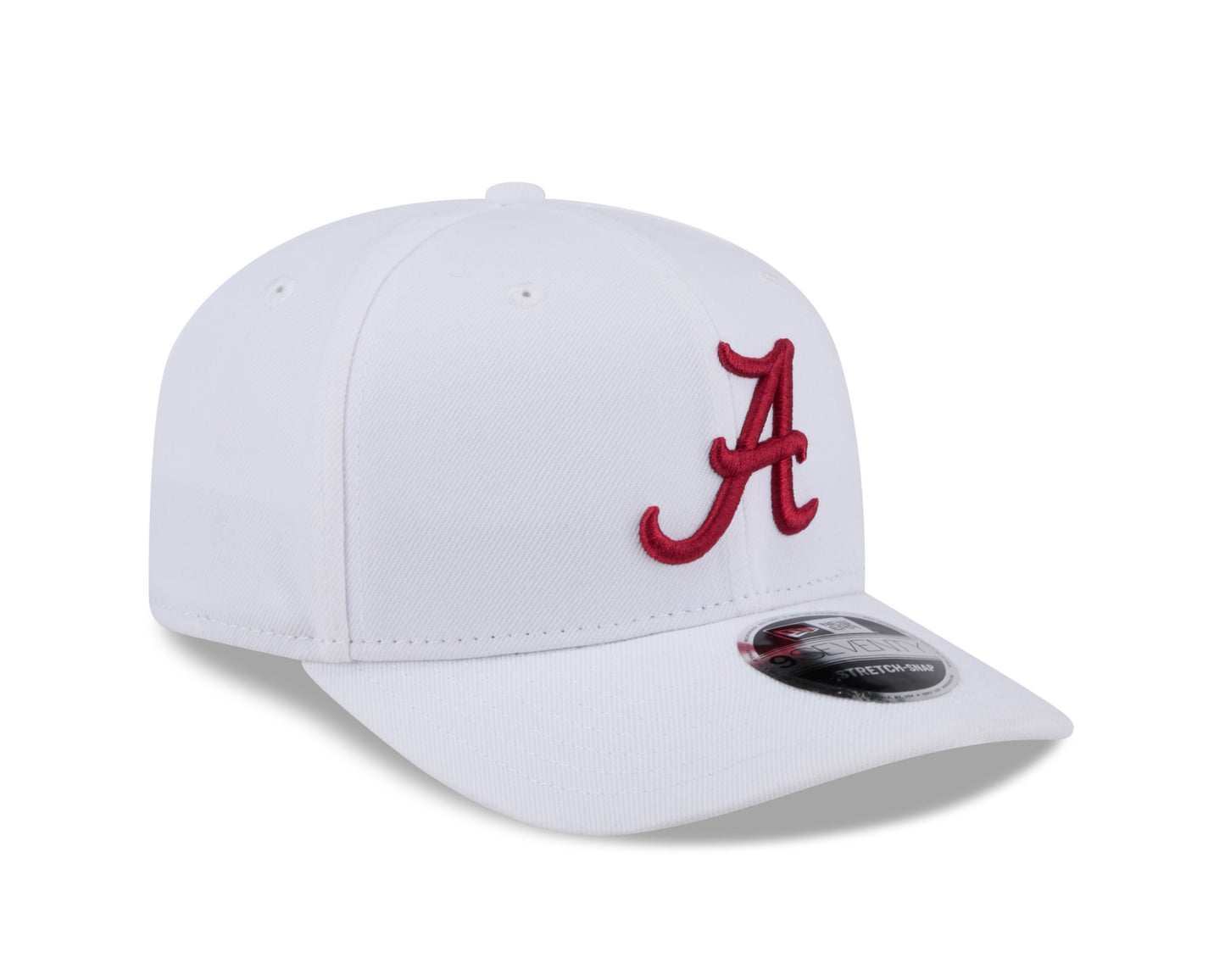 Alabama Crimson Tide New Era White 9SEVENTY Adjustable Hat