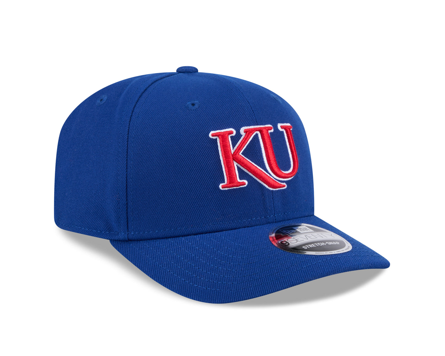 Kansas Jayhawks New Era Blue 9SEVENTY Adjustable Hat