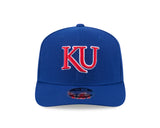 Kansas Jayhawks New Era Blue 9SEVENTY Adjustable Hat - Pro Jersey Sports