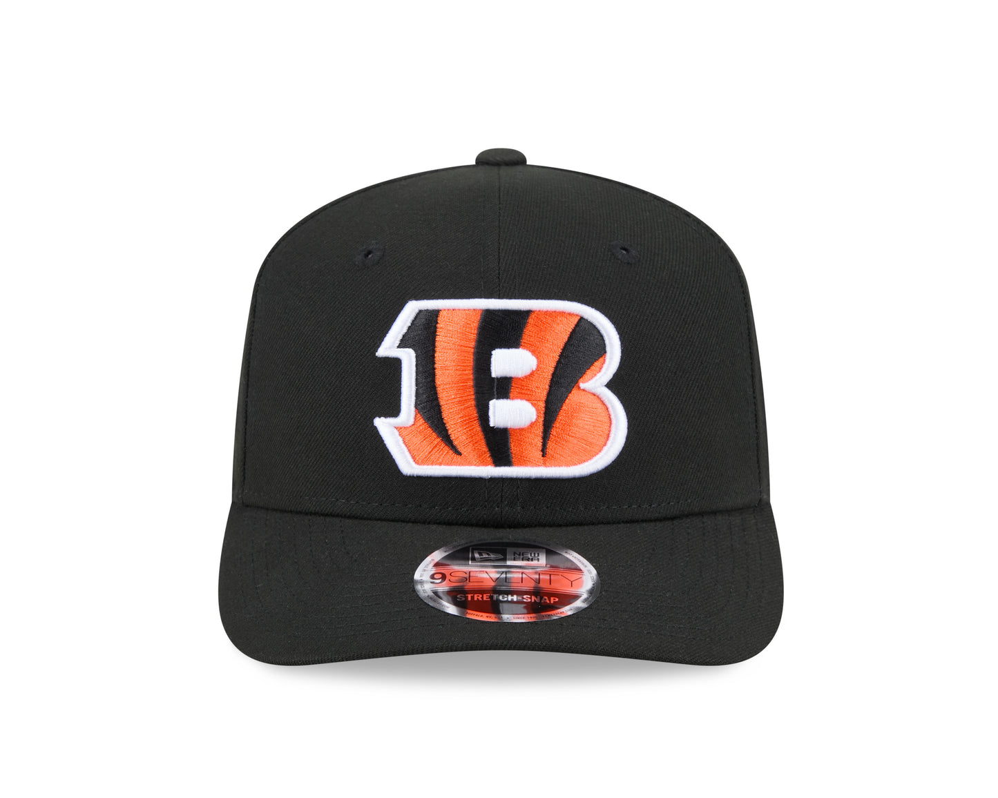 Cincinnati Bengals New Era Black 9SEVENTY Adjustable Hat