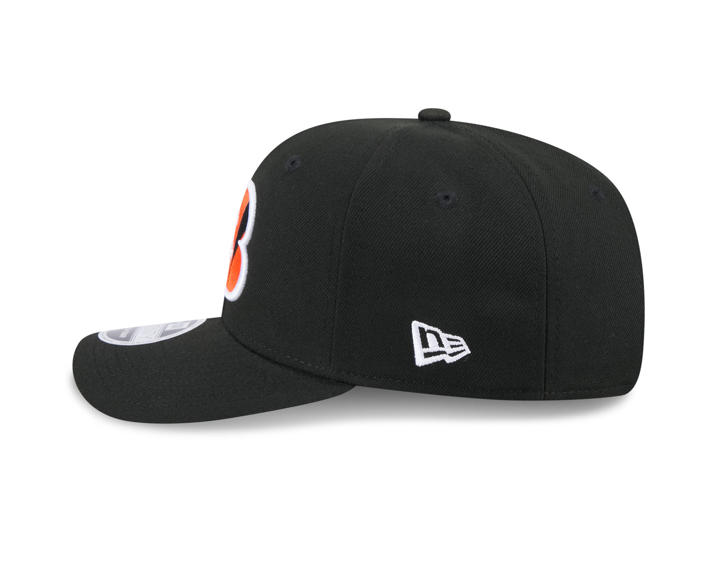 Cincinnati Bengals New Era Black 9SEVENTY Adjustable Hat