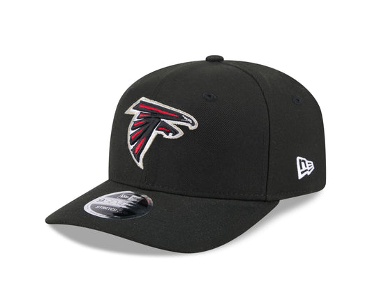 Atlanta Falcons New Era Black 9SEVENTY Adjustable Hat