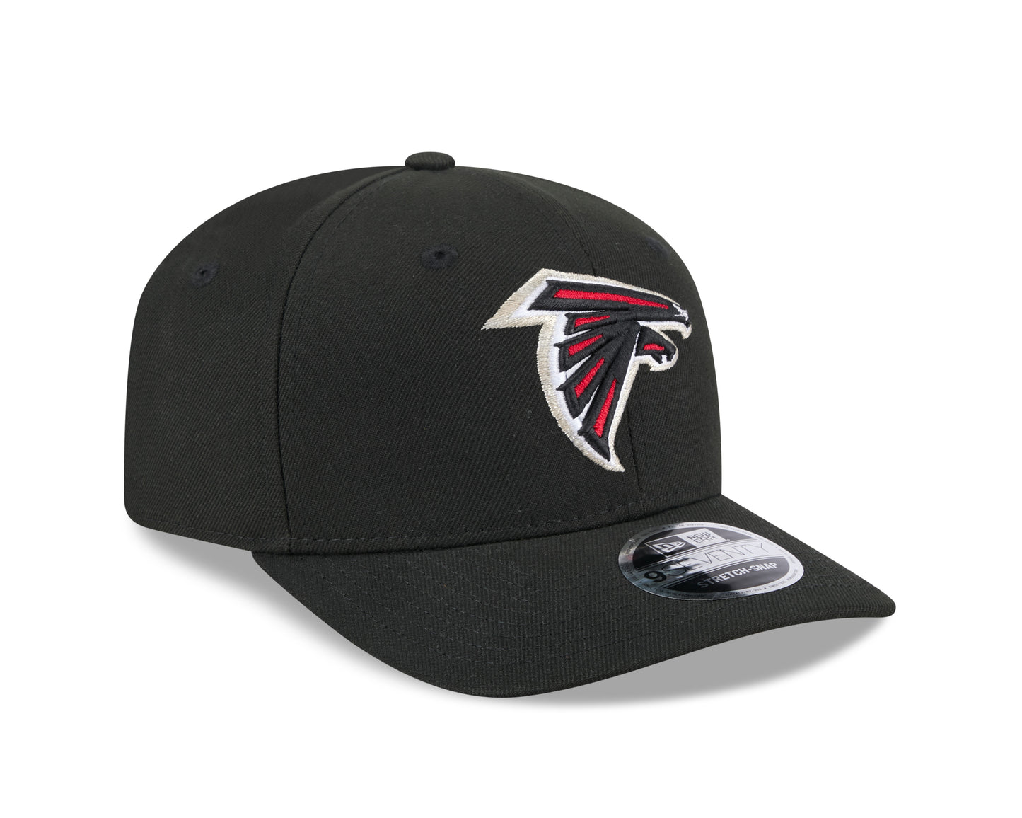 Atlanta Falcons New Era Black 9SEVENTY Adjustable Hat