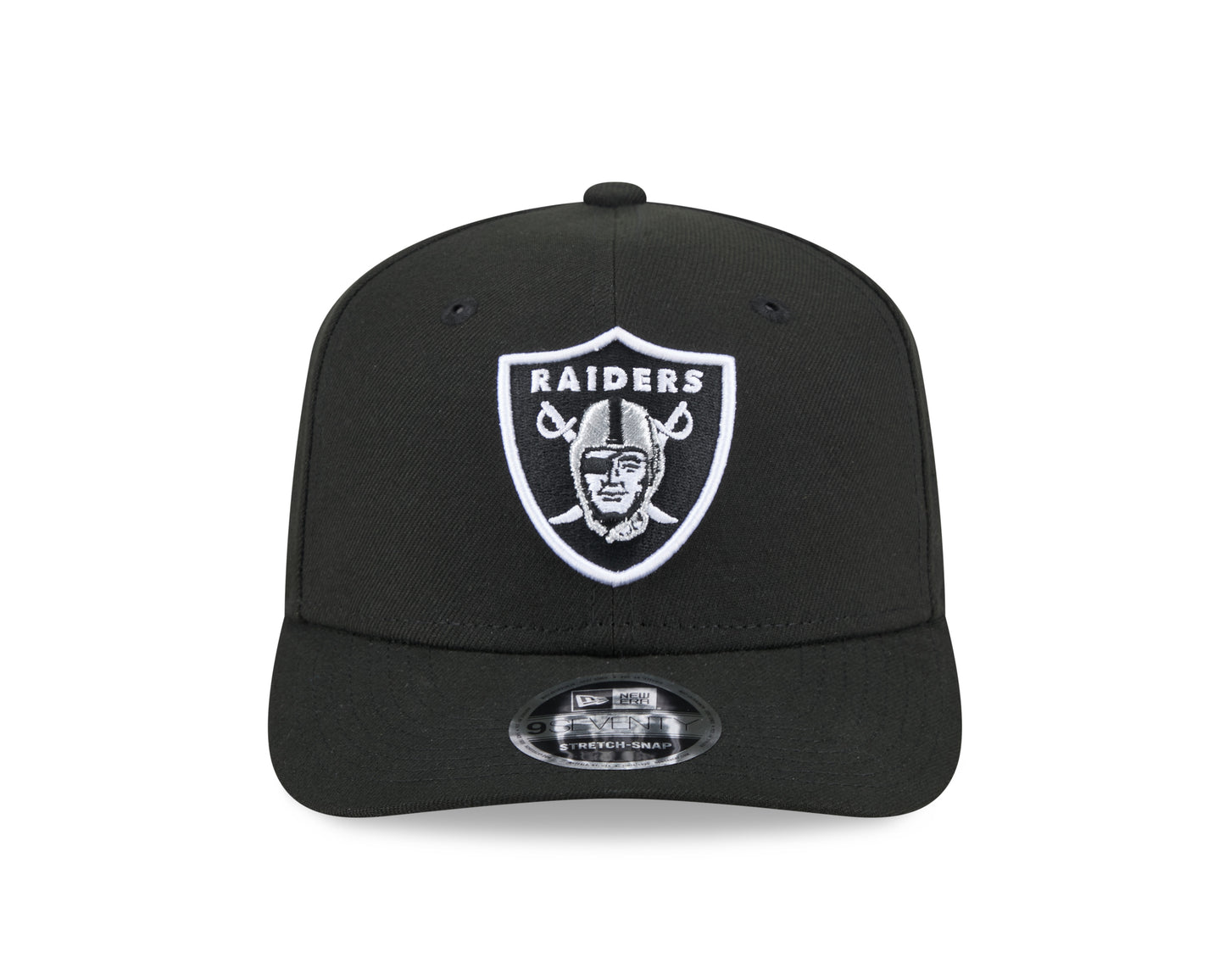 Las Vegas Raiders New Era Black 9SEVENTY Adjustable Hat