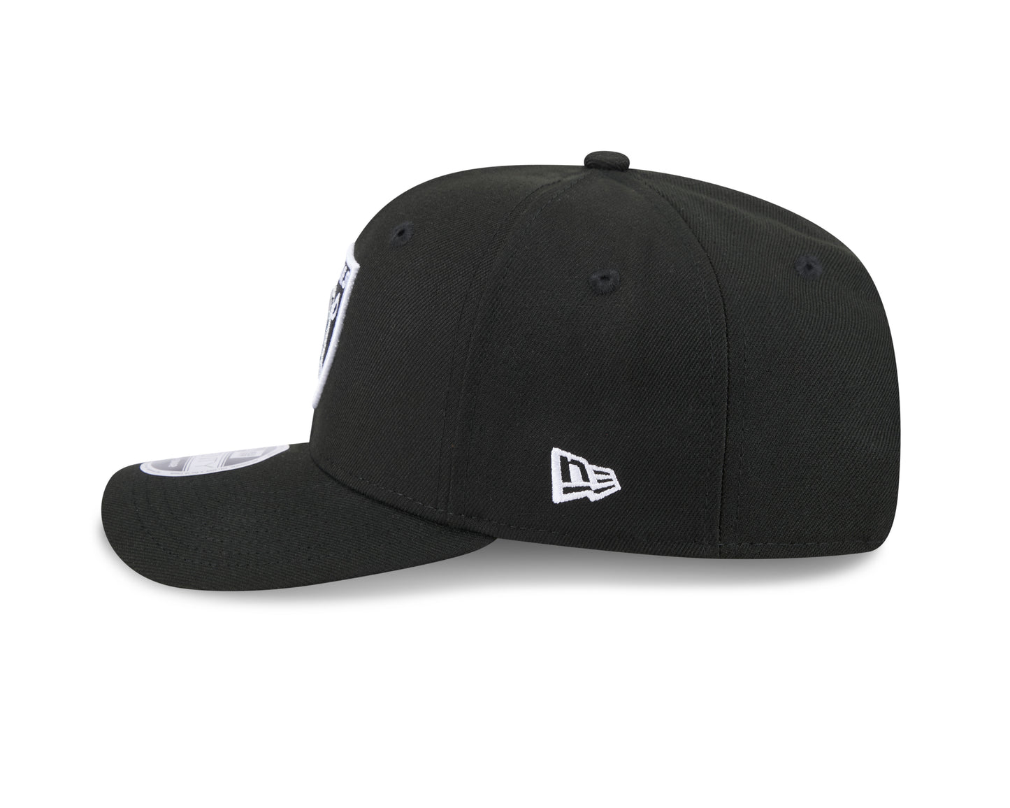 Las Vegas Raiders New Era Black 9SEVENTY Adjustable Hat