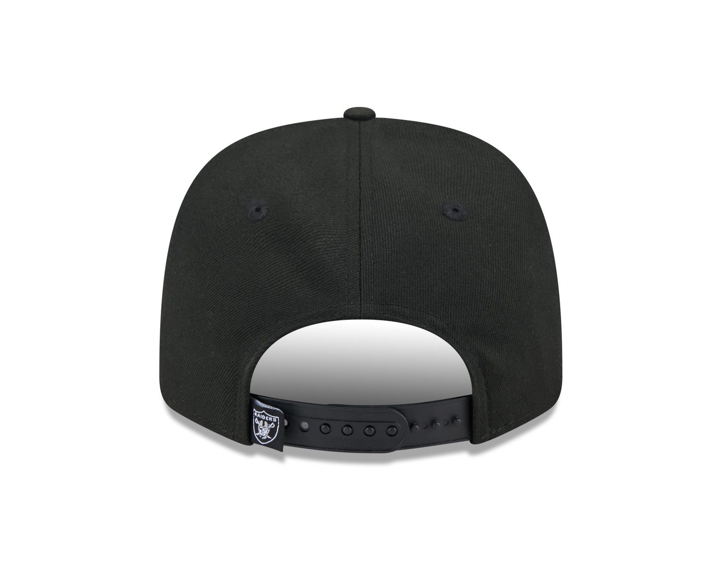 Las Vegas Raiders New Era Black 9SEVENTY Adjustable Hat