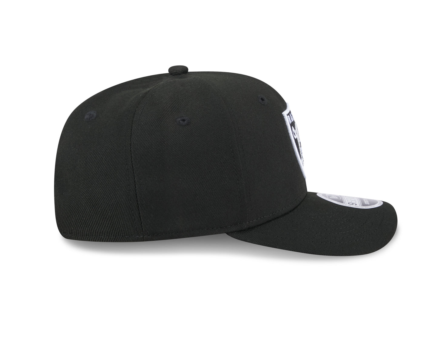 Las Vegas Raiders New Era Black 9SEVENTY Adjustable Hat