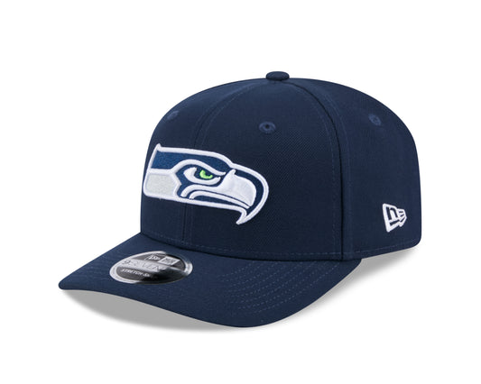 Seattle Seahawks New Era Navy 9SEVENTY Adjustable Hat