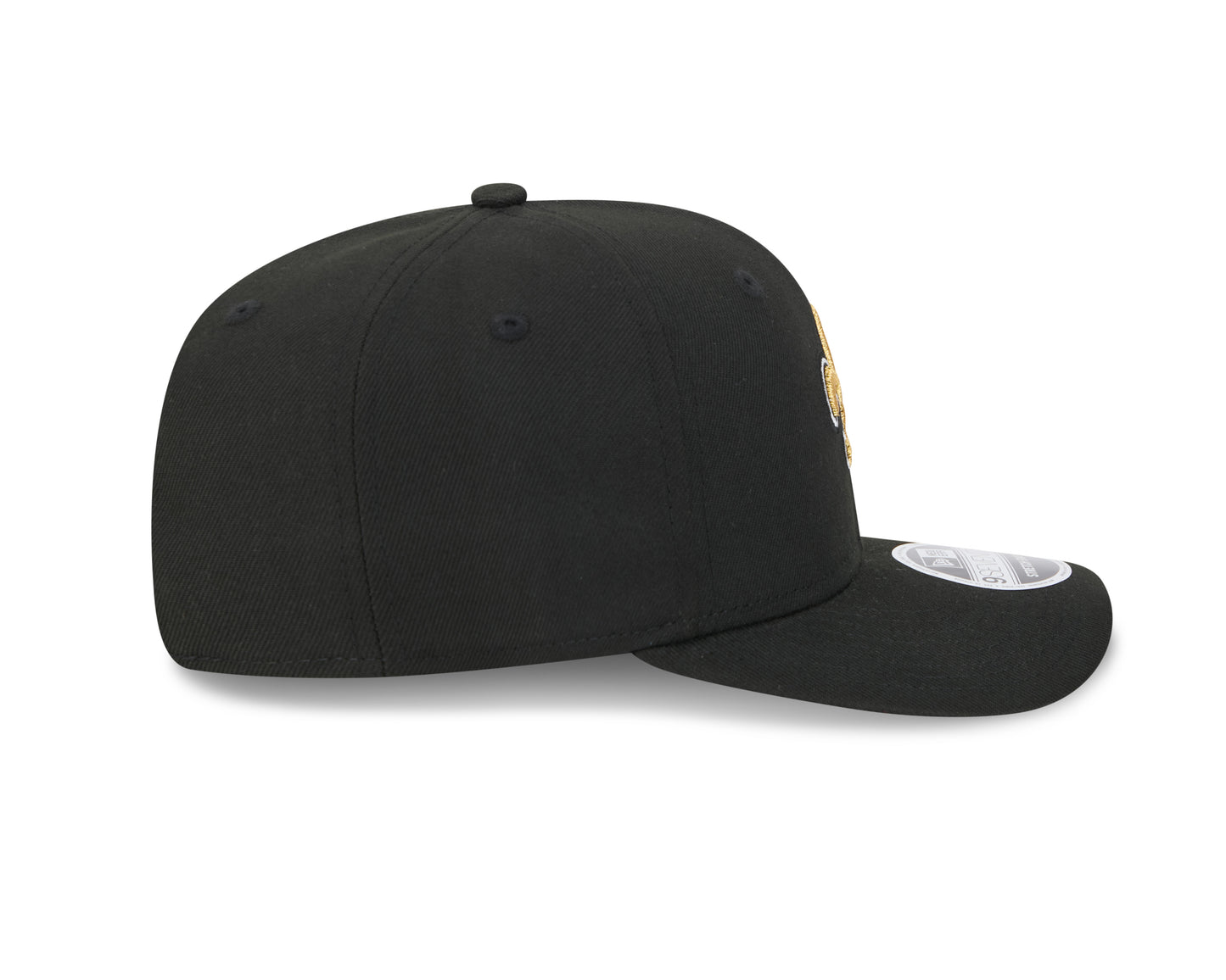 New Orleans Saints New Era Black 9SEVENTY Adjustable Hat