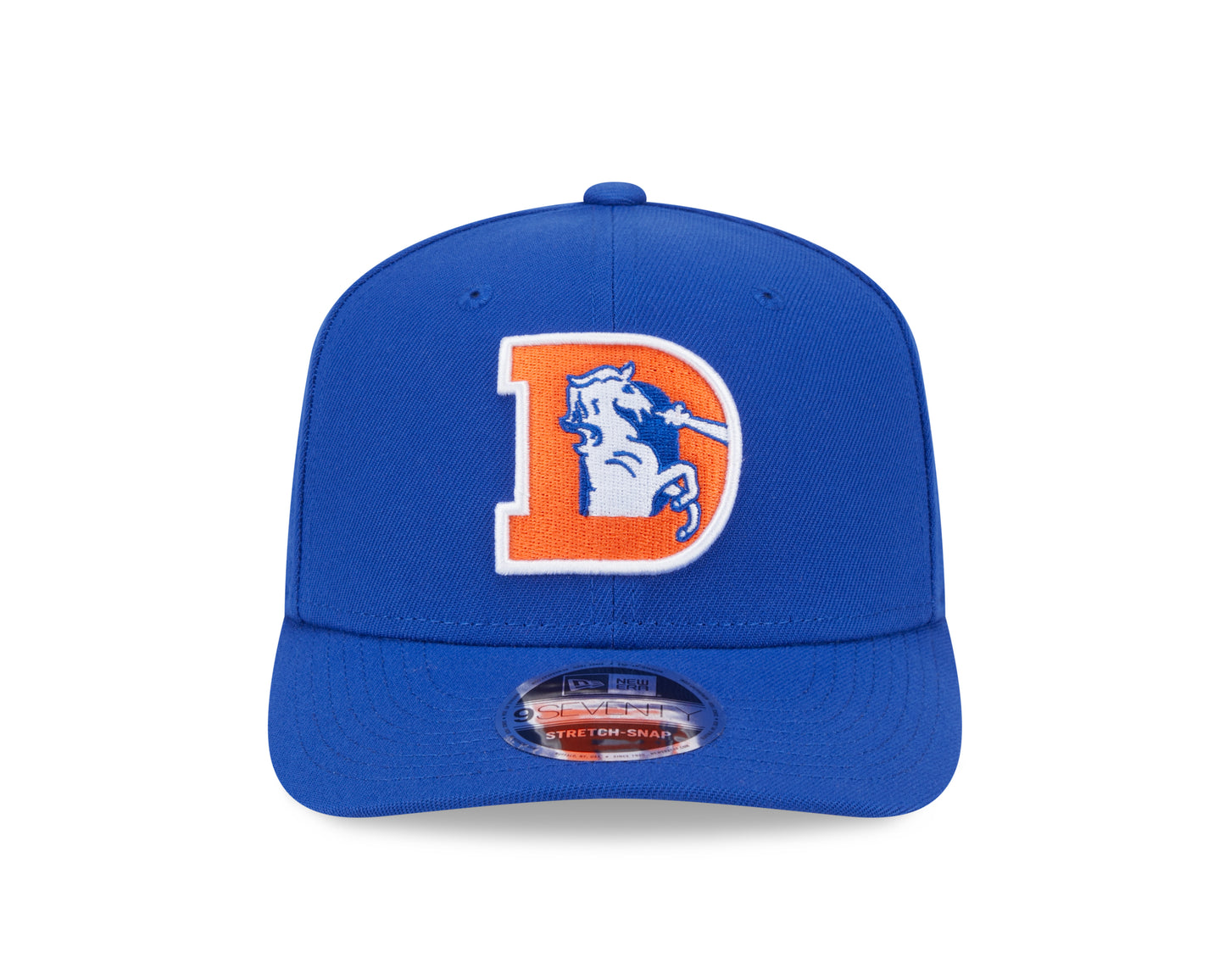 Denver Broncos New Era Throwback Blue 9SEVENTY Adjustable Hat