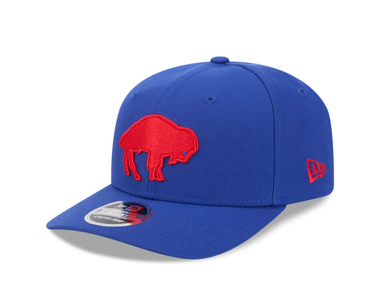 Buffalo Bills New Era Royal Blue Throwback 9SEVENTY Adjustable Hat