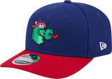 Philadelphia Phillies Blue/Red Phanatic New Era 9SEVENTY Stretch Snap Adjustable Hat - Pro Jersey Sports