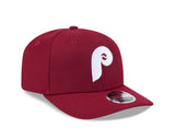 Philadelphia Phillies Cooperstown New Era 9SEVENTY Maroon Adjustable Cap - Pro Jersey Sports