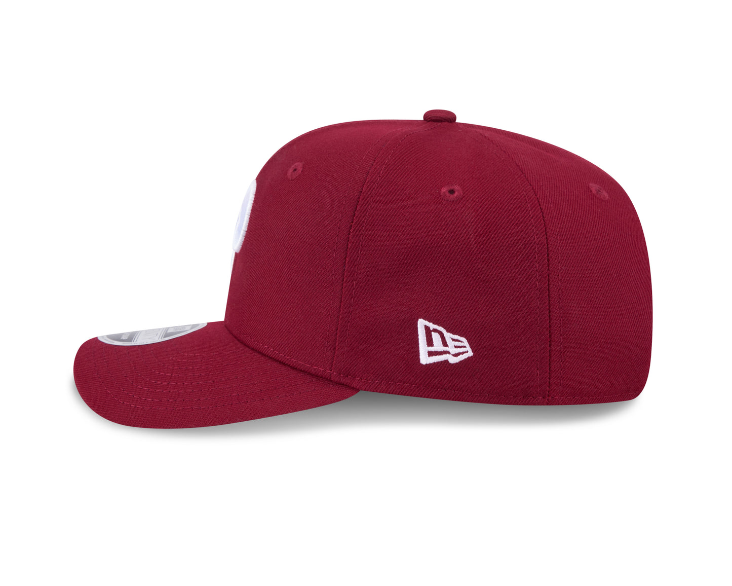 Philadelphia Phillies Cooperstown New Era 9SEVENTY Maroon Adjustable Cap