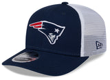 Men's New Era New England Patriots Navy/White Trucker 9SEVENTY Stretch-Snap Hat - Pro Jersey Sports