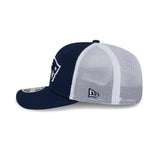 Men's New Era New England Patriots Navy/White Trucker 9SEVENTY Stretch-Snap Hat - Pro Jersey Sports