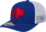 Buffalo Bills New Era Royal Throwback 9SEVENTY Trucker Adjustable Hat - Pro Jersey Sports