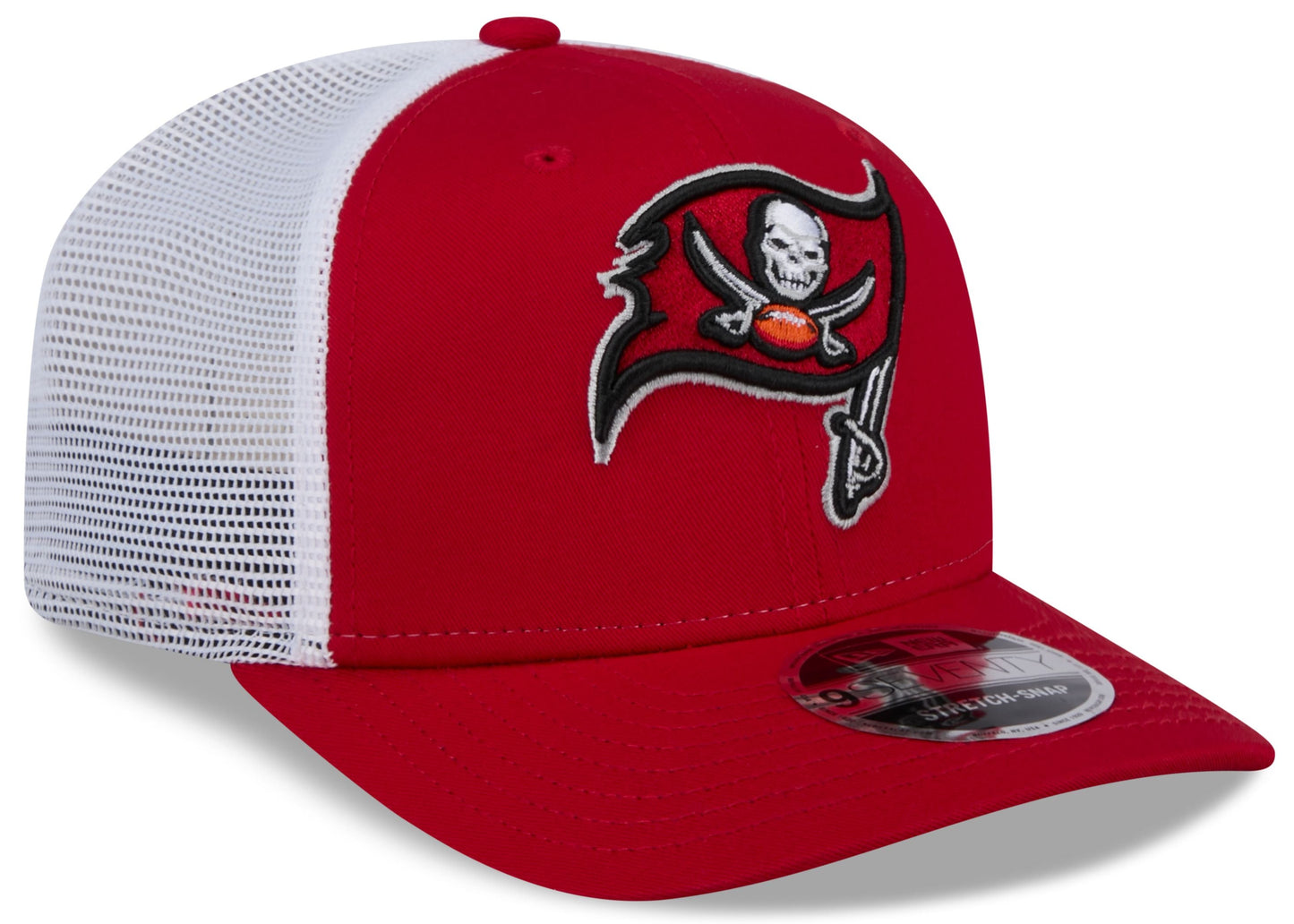 Tampa Bay Buccaneers New Era Red 9SEVENTY Trucker Adjustable Hat