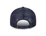 Men's Chicago Bears New Era Navy Primary Low Profile Trucker 9FIFTY Adjustable Hat - Pro Jersey Sports