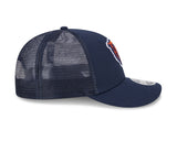 Men's Chicago Bears New Era Navy Primary Low Profile Trucker 9FIFTY Adjustable Hat - Pro Jersey Sports