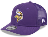 Men's Minnesota Vikings New Era Purple Low Profile Trucker 9FIFTY Adjustable Hat - Pro Jersey Sports