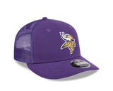 Men's Minnesota Vikings New Era Purple Low Profile Trucker 9FIFTY Adjustable Hat - Pro Jersey Sports