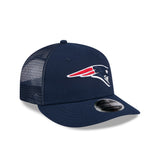 Men's New Era New England Patriots Navy Low Profile Trucker 9SEVENTY Hat - Pro Jersey Sports