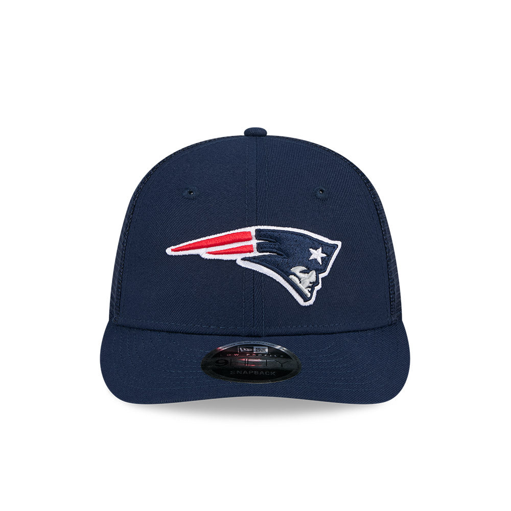 Men's New Era New England Patriots Navy Low Profile Trucker 9SEVENTY Hat