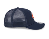 Men's Chicago Bears New Era Navy Low Profile Trucker 9FIFTY Adjustable Hat - Pro Jersey Sports