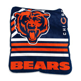 Chicago Bears Blanket 50x60 Raschel Throw Blanket - Pro Jersey Sports