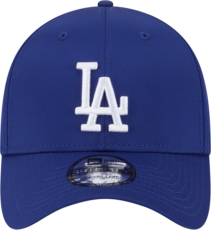 MLB Los Angeles Dodgers New Era Mid Perf 39THIRTY Flex Fit Hat - Royal
