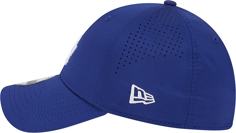 MLB Los Angeles Dodgers New Era Mid Perf 39THIRTY Flex Fit Hat - Royal