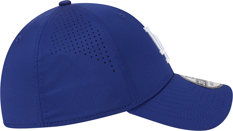 MLB Los Angeles Dodgers New Era Mid Perf 39THIRTY Flex Fit Hat - Royal