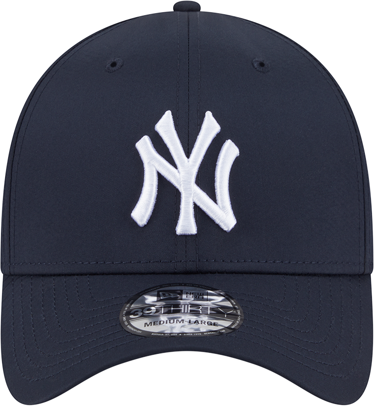 MLB New York Yankees New Era Mid Perf 39THIRTY Flex Fit Hat - Navy