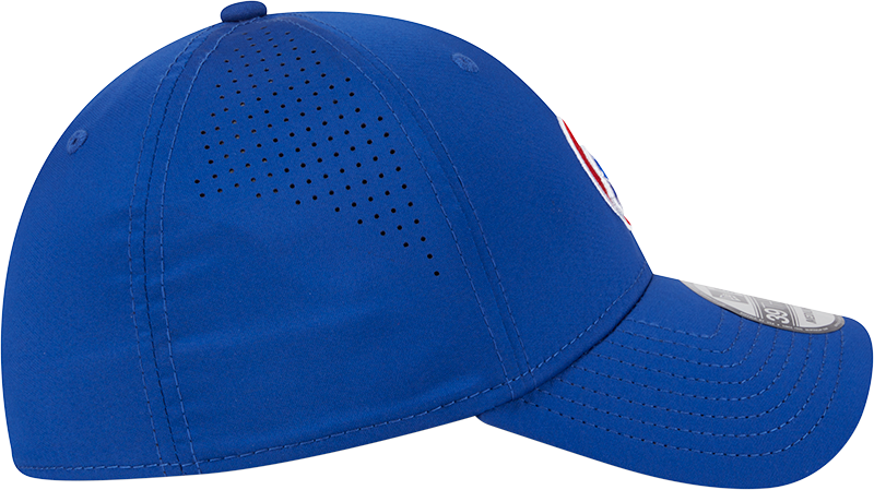 MLB Chicago Cubs New Era Mid Perf 39THIRTY Flex Fit Hat - Blue