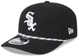 Chicago White Sox New Era Black Multi Rope 9SEVENTY Stretch Snap Adjustable Hat - Pro Jersey Sports