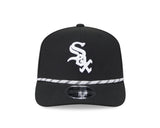 Chicago White Sox New Era Black Multi Rope 9SEVENTY Stretch Snap Adjustable Hat - Pro Jersey Sports