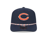 Chicago Bears New Era Navy Multi Rope 9SEVENTY Stretch Snap Adjustable Hat - Pro Jersey Sports