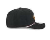 Chicago Blackhawks New Era Black Multi Rope 9SEVENTY Stretch Snap Adjustable Hat - Pro Jersey Sports