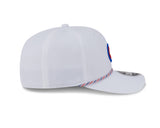 Chicago Cubs New Era White Bullseye Multi Rope 9SEVENTY Stretch Snap Adjustable Hat - Pro Jersey Sports