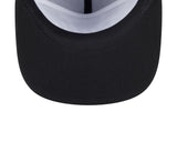 Chicago Bulls New Era Black Team Text The Golfer Snapback Hat - Pro Jersey Sports