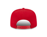 Chicago Blackhawks New Era Red Team Text The Golfer Snapback Hat - Pro Jersey Sports