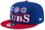 Chicago Cubs New Era 2 Tone Royal/Red Archive 9FIFTY Snapback Hat - Pro Jersey Sports