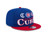 Chicago Cubs New Era 2 Tone Royal/Red Archive 9FIFTY Snapback Hat - Pro Jersey Sports